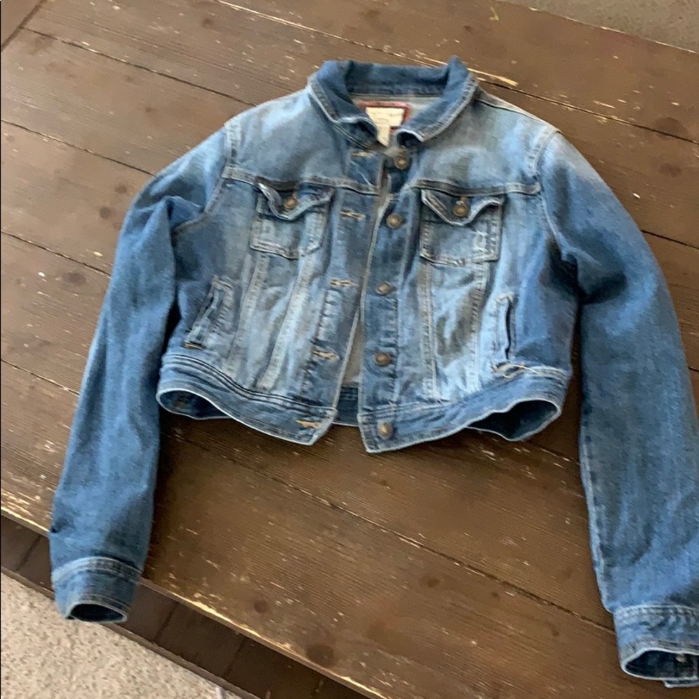 Cropped Jean Jacket